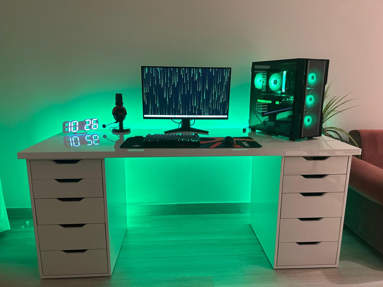 IKEA Gaming Desk WHITE PARADISE IKEA001 - Image 5