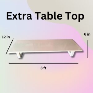 Extra Table top shelf