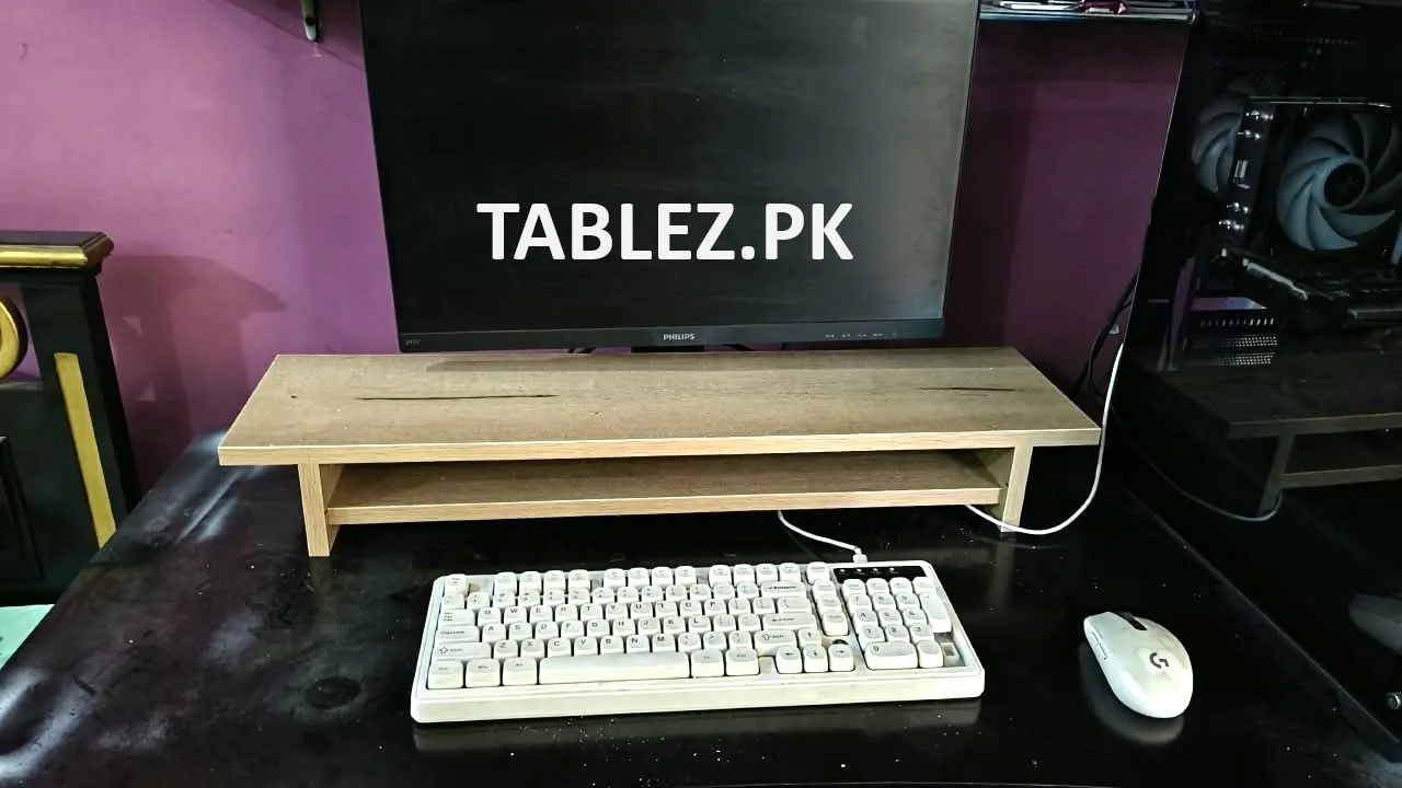 Monitor Riser for Gaming tables easy installation