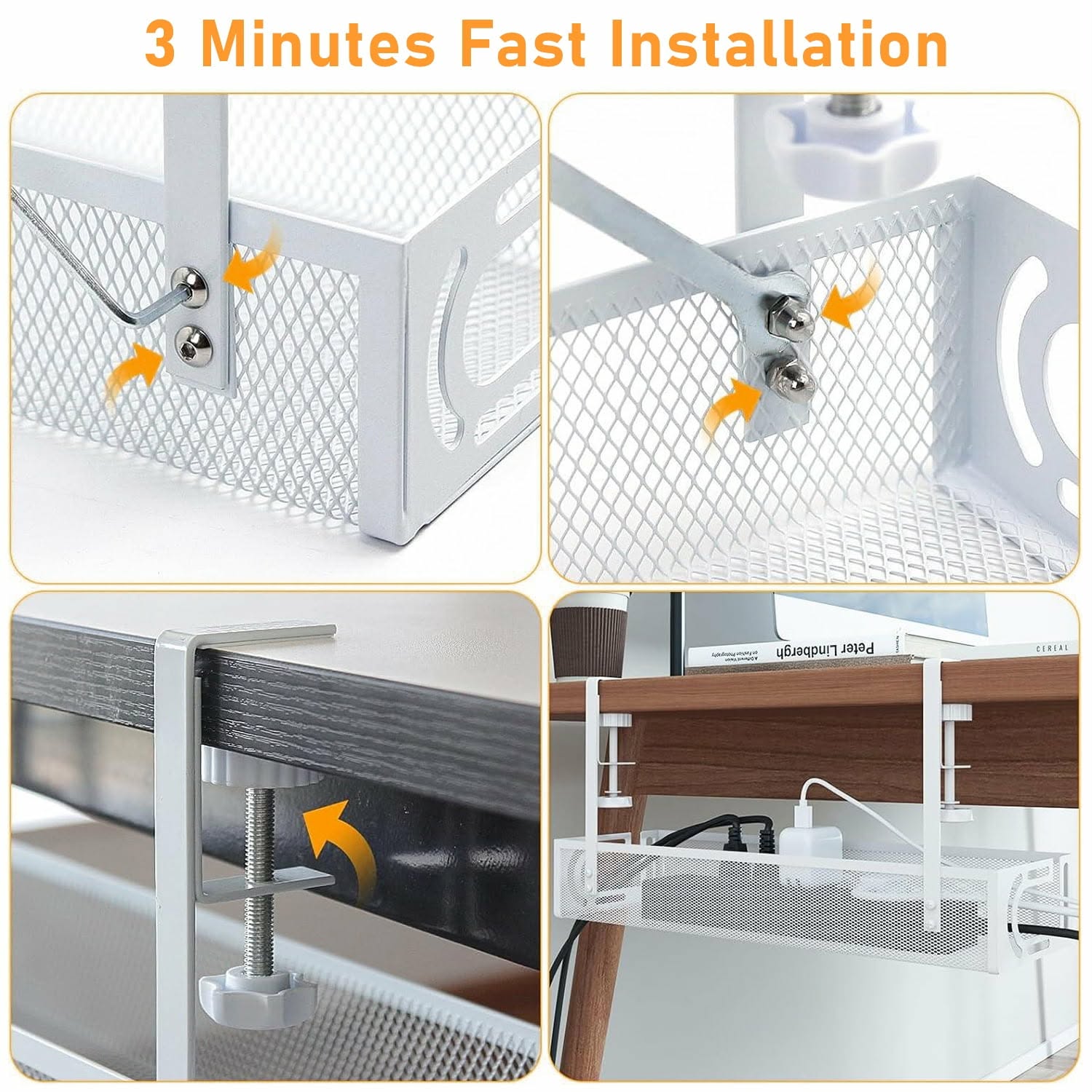 Cable Management Box for gaming desks - Image 3