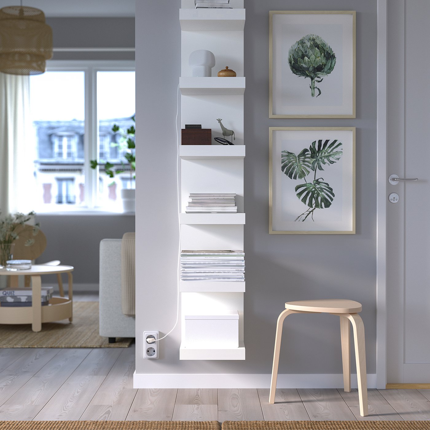 KEA LACK shelf Pakistan Wall shelf unit white Modern wall shelves Jewellery display shelf Floating shelves Pakistan IKEA products Pakistan Contemporary home decor Space saving shelves Storage solutions Pakistan Living room shelves Bedroom shelves IKEA Home organization Pakistan Buy IKEA LACK online Pakistan