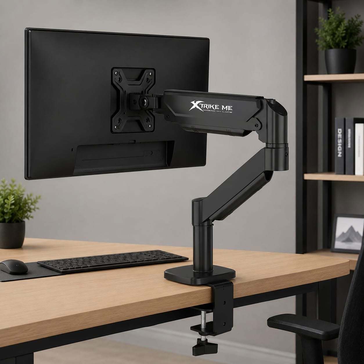 Xtrike Me Monitor Arm for Single Monitor 20 to 27 inches